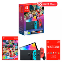 Nintendo Switch OLED with Mario Kart 8 &amp; Switch Online:&nbsp;was £366.97, now £299.99 at Argos