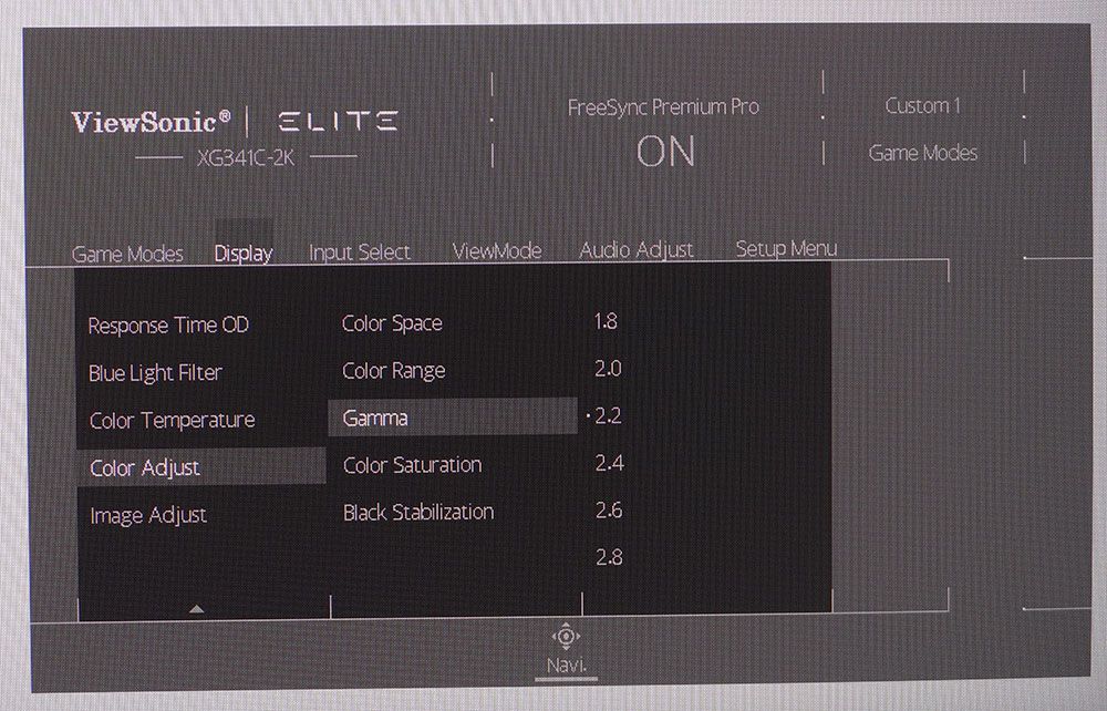 ViewSonic Elite XG341C-2K