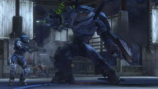 A Hunter in Halo: Reach.