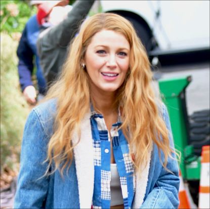 Blake Lively joked about her "balanced breakfast" on the set of her new movie "It Ends With Us."