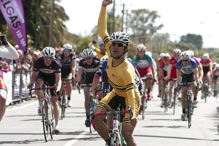 That's four for me: Malaysian National Team rider Harrif Saleh, from Kuala Lumpur, was a star of the tour, collecting four stage victories.