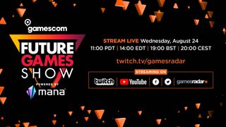 Image showcasing The Future Games Show at gamescom 2022