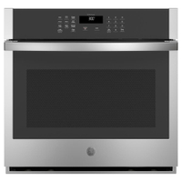 GE 30 in. Smart Single Electric Wall Oven Self-Cleaning in Stainless Steel | Was $1665, now $1499 at The Home Depot