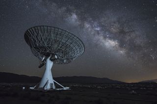 The Owens Valley Radio Observatory looks like it exists on another world, though the telescopes are grounded here on Earth in California, where they scour the heavens for radio signals, some of which could come from extraterrestrial intelligence.