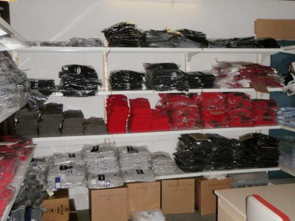 There's plenty of off-the-bike clothing to be stored too.