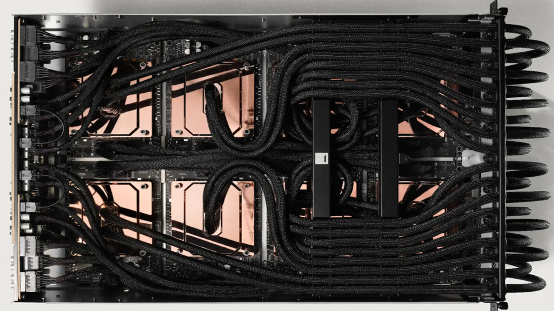 Etched system tray