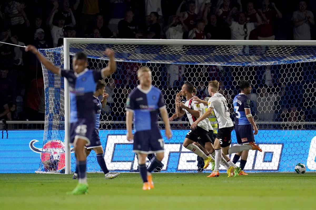 Wycombe Wanderers v Bristol City – Carabao Cup – Second Round – Adams Park