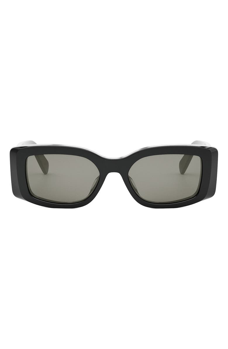 Triomphe 53mm Rectangular Sunglasses