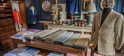 Bespoke tailor's shop
