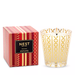 white nest candle in the scent 