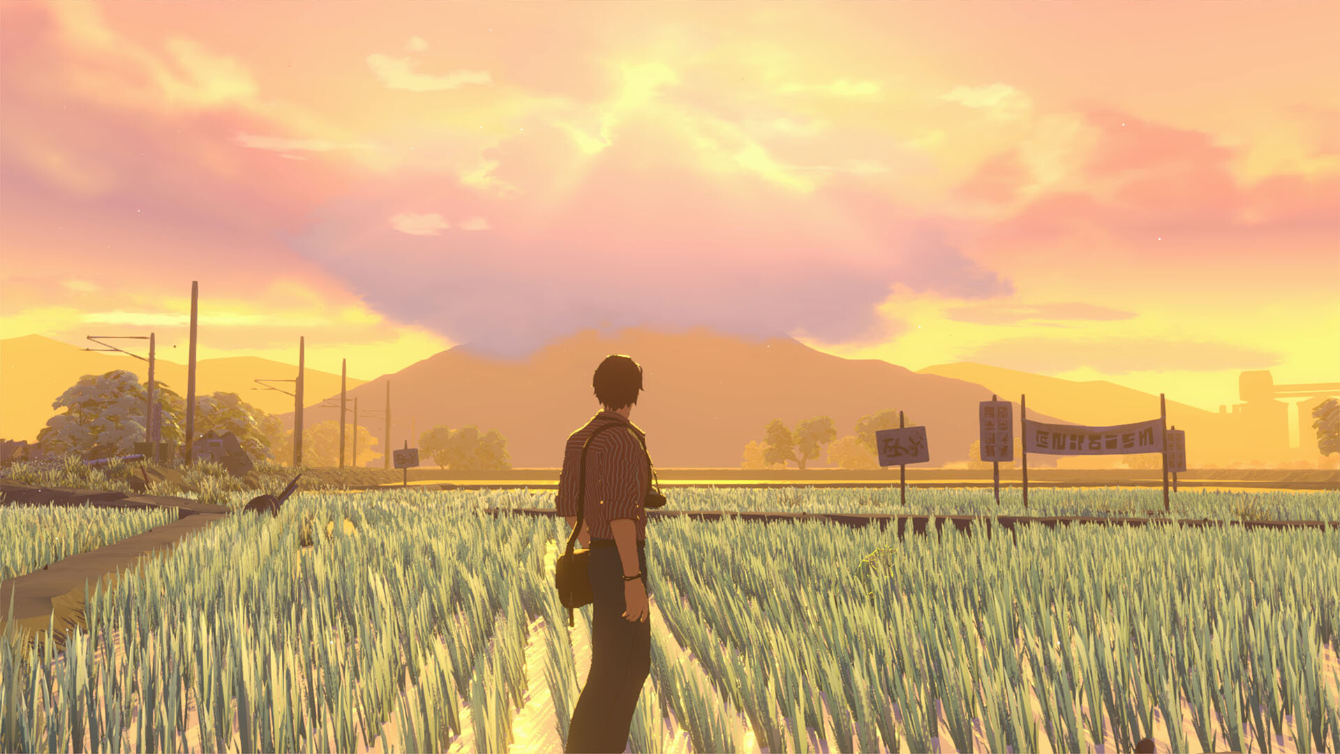 A screenshot of the upcoming Switch game, OPUS: Prism Peak.