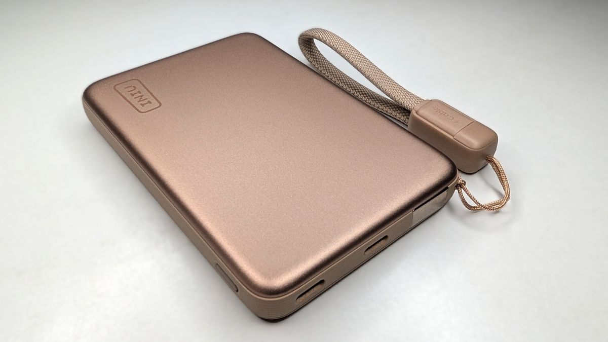 INIU SnapGo Air Magnetic Power Bank 10000mAh 25W Qi2.2 MagSafe