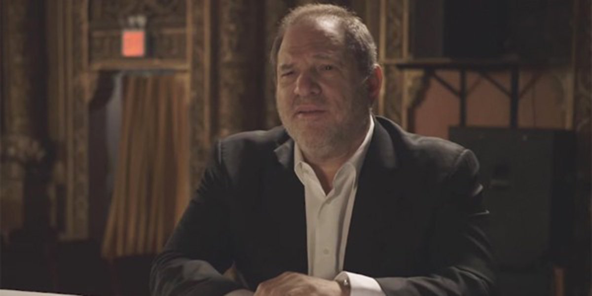 Harvey Weinstein in an interview