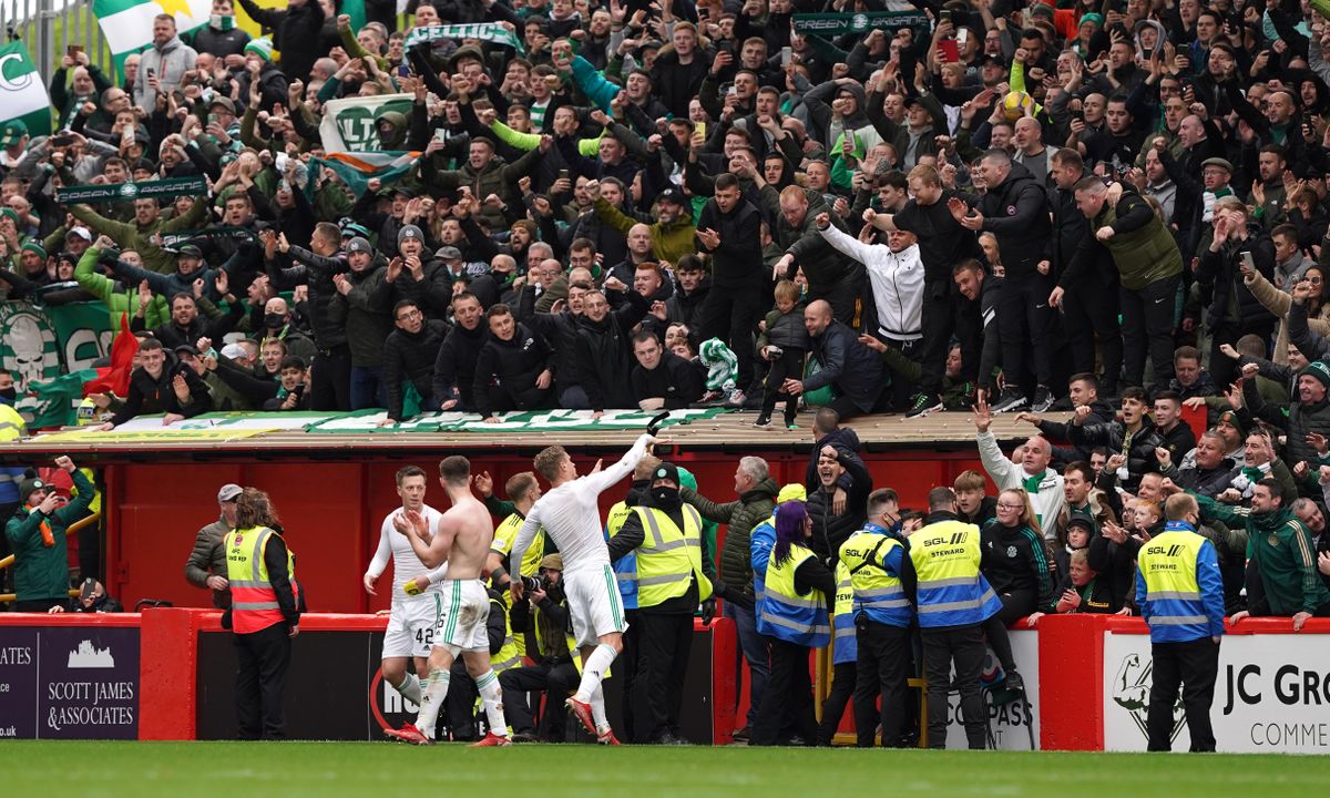 Aberdeen v Celtic – cinch Premiership – Pittodrie Stadium