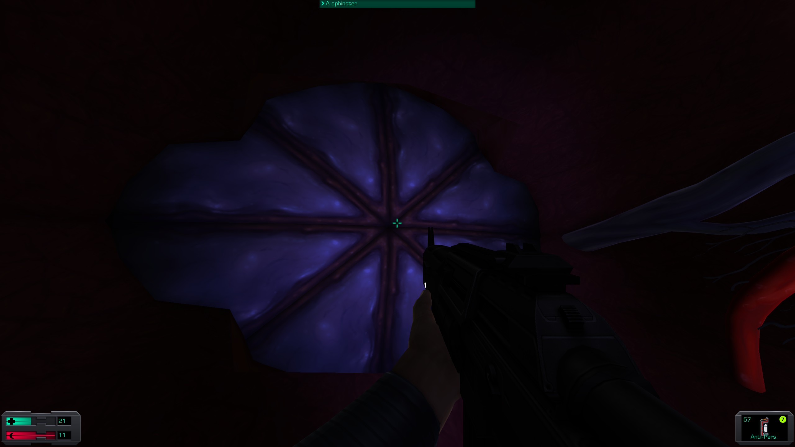 Biological "sphincters" in the Body of The Many in System Shock 2.