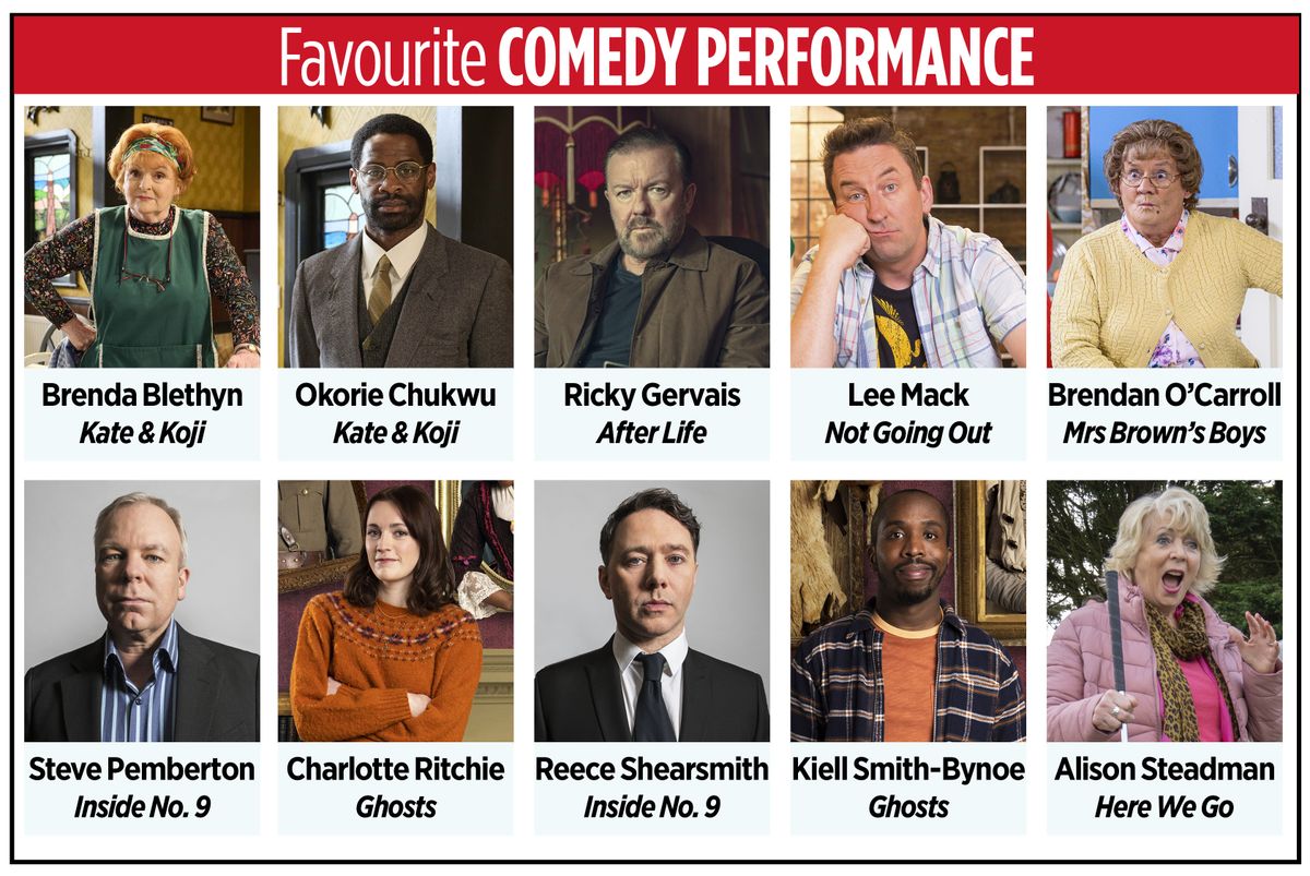 TV Times Awards 2022 Comedy Performance