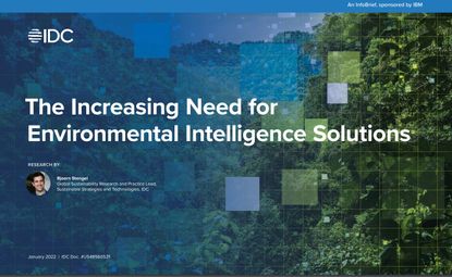 Increasing Need The increasing need for environmental intelligence solutions | IT Pro