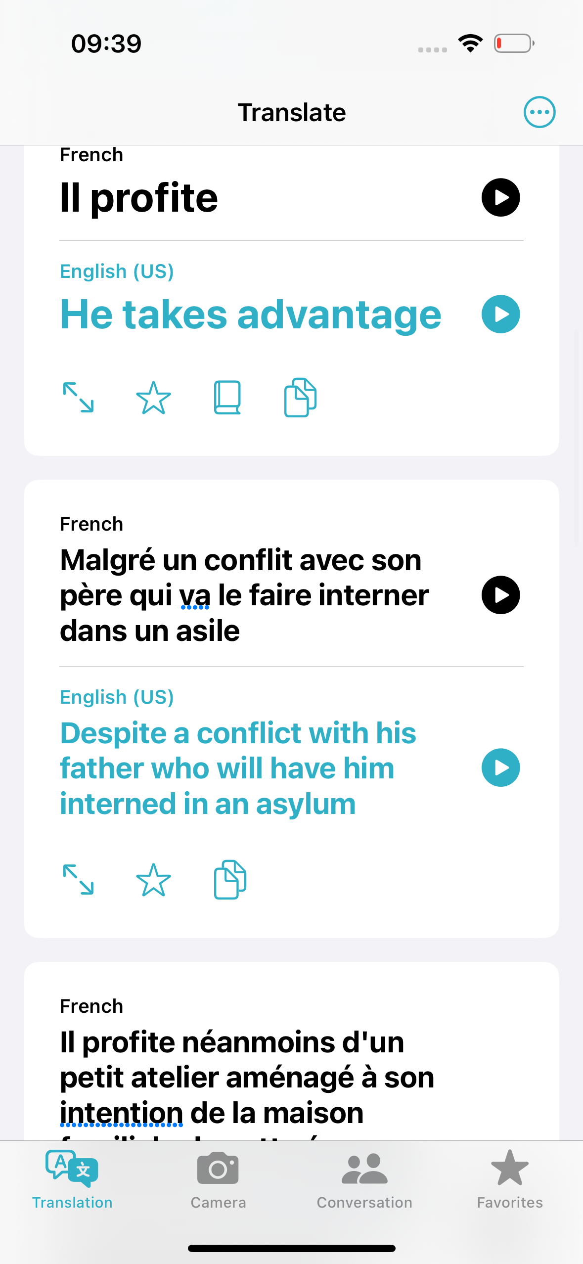 ai translation face off french on iphone and samsung phones