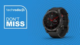 garmin epix gen 2 on a blue background with the text don't miss