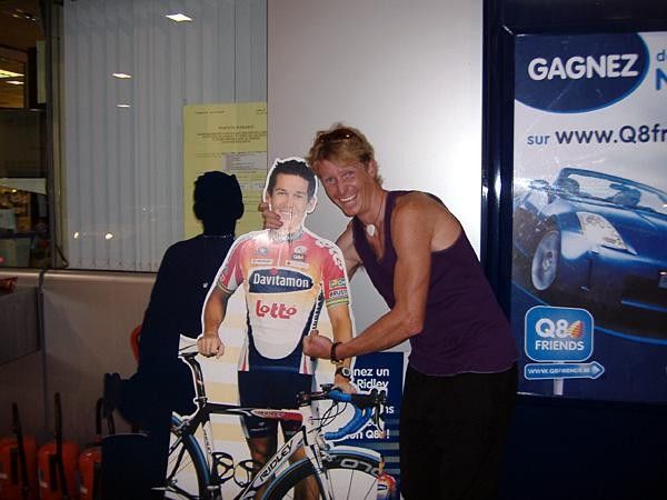 Kane and an old mate.