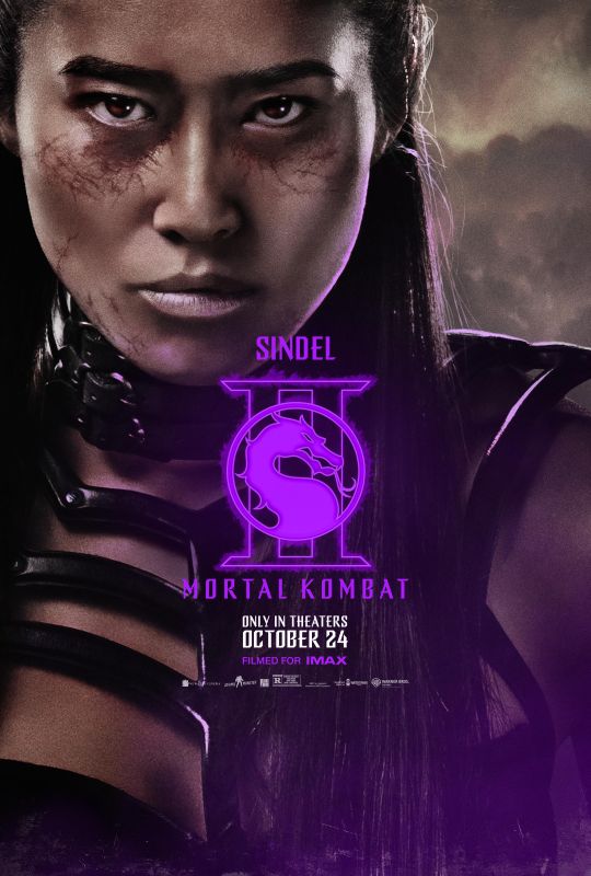 Sindel Mortal Kombat II poster