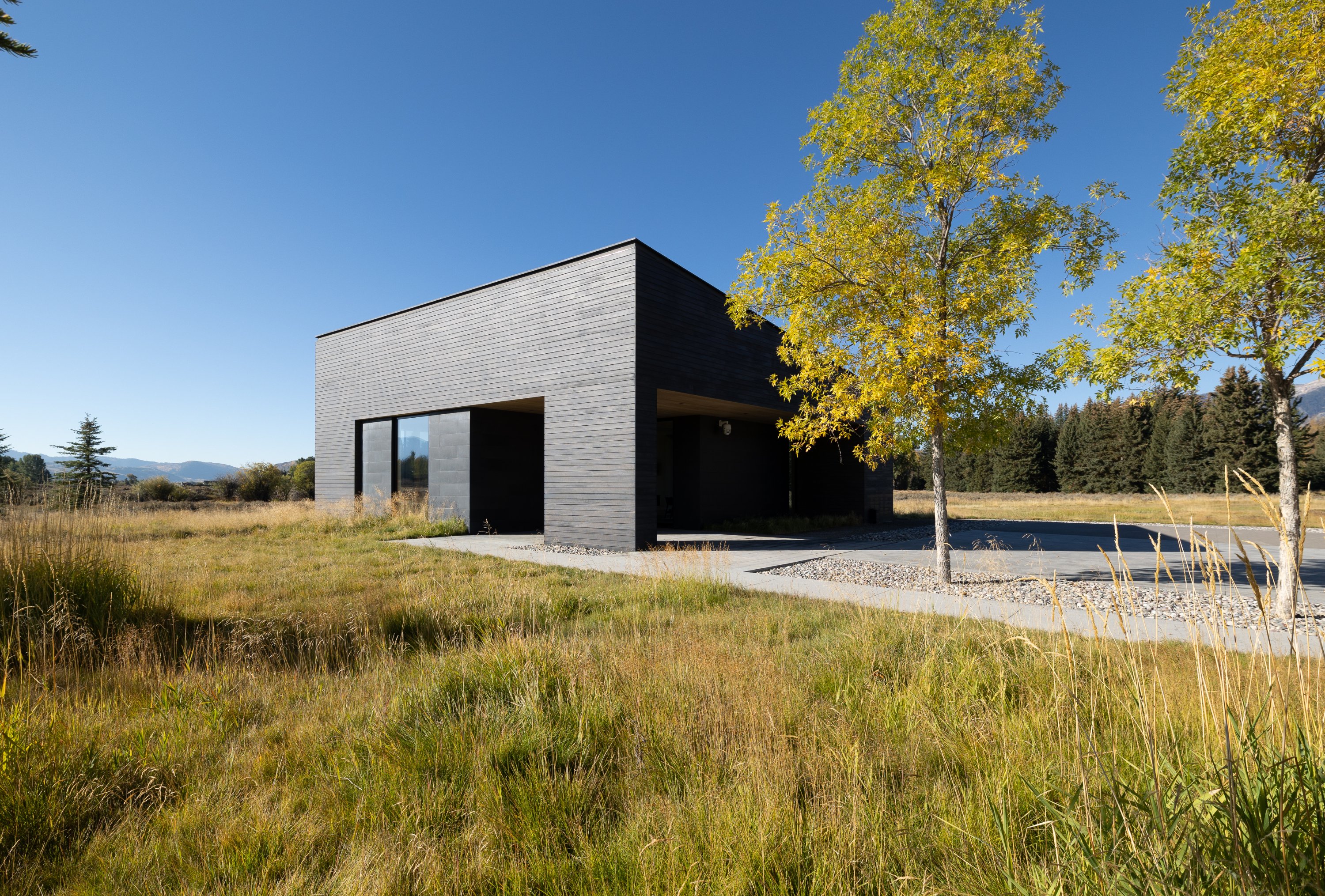 Views of the Wapiti Retreat, Wyoming