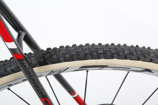 RocketRon tyres are not tubeless ready, unlike the wheels