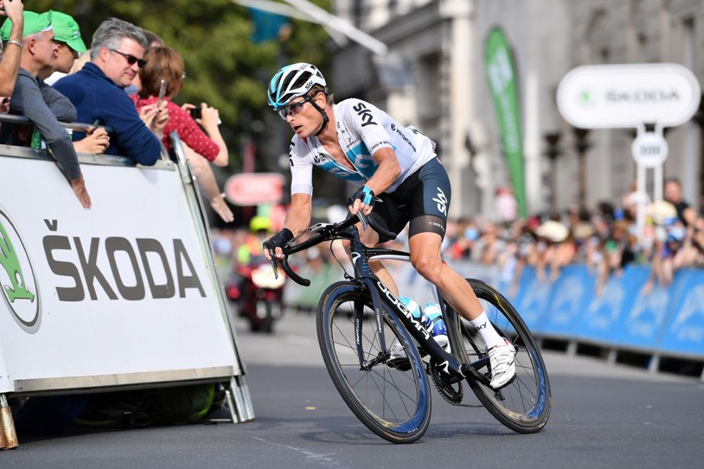 Vasil Kiryienka made a solo attack