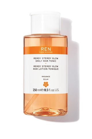 REN Ready Steady Glow AHA Tonic - lactic acid
