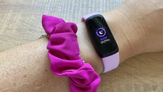 Sleep tracking data on the Fitbit Inspire 3