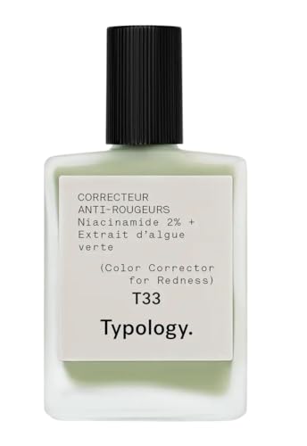 Typology T33 Color Corrector for Redness, 2% Niacinamide With Green Seaweed Extract