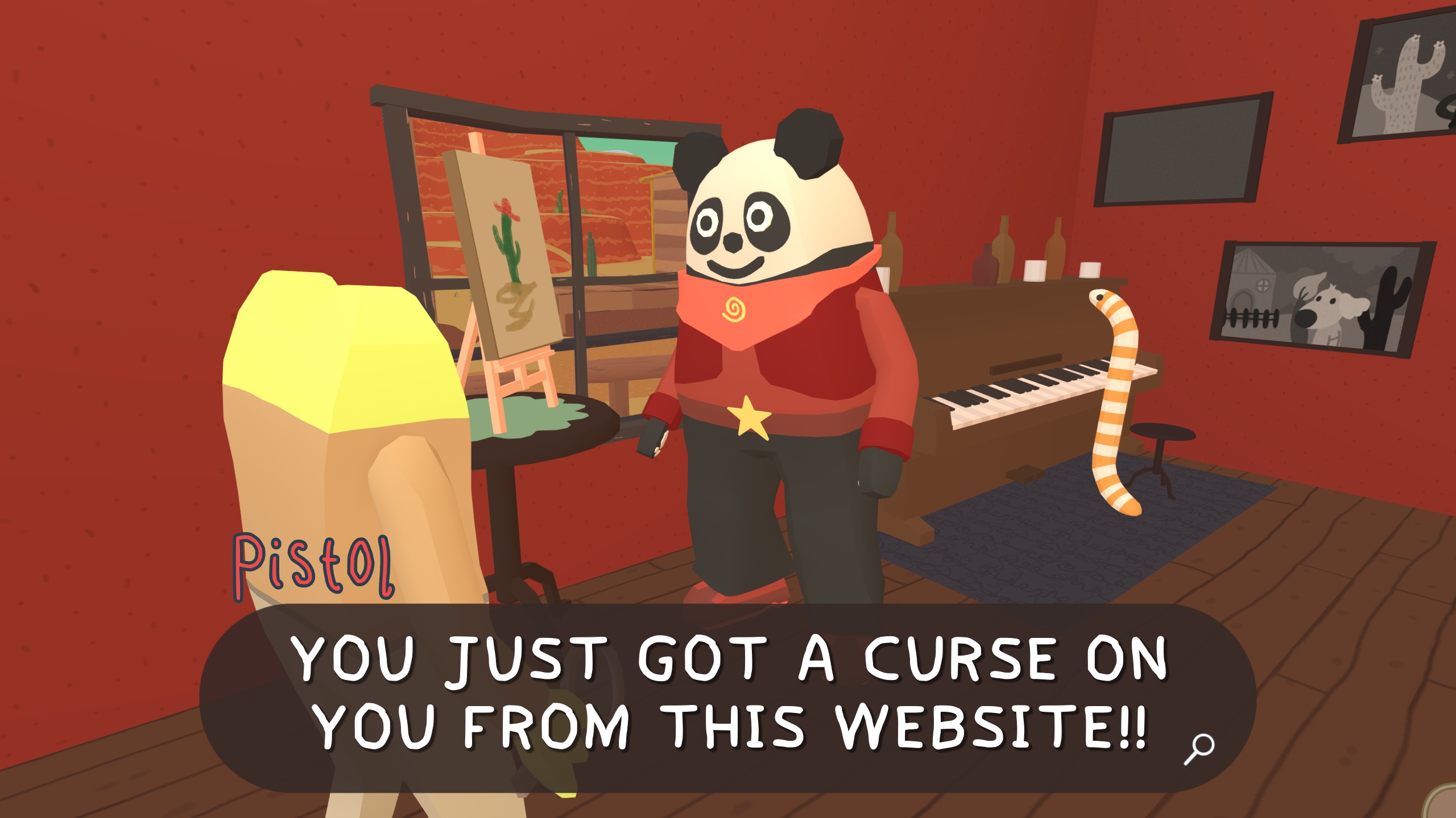 A panda in Frog Detective 3