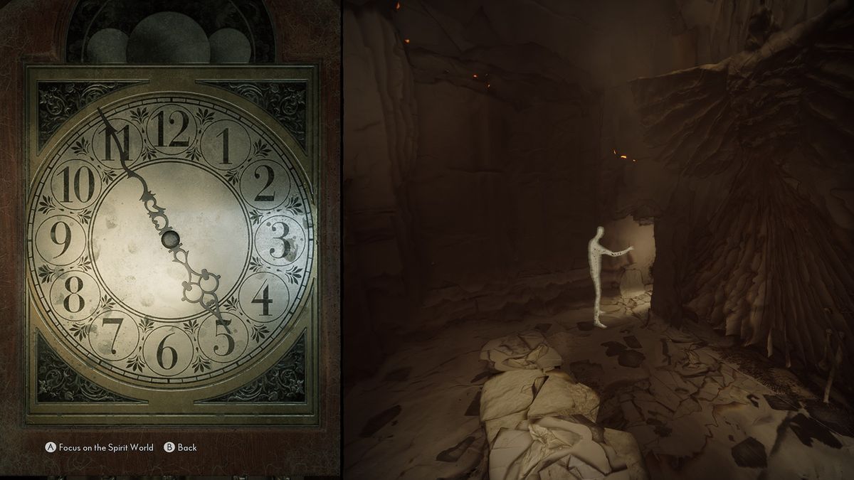 the medium clock puzzle - spirit well