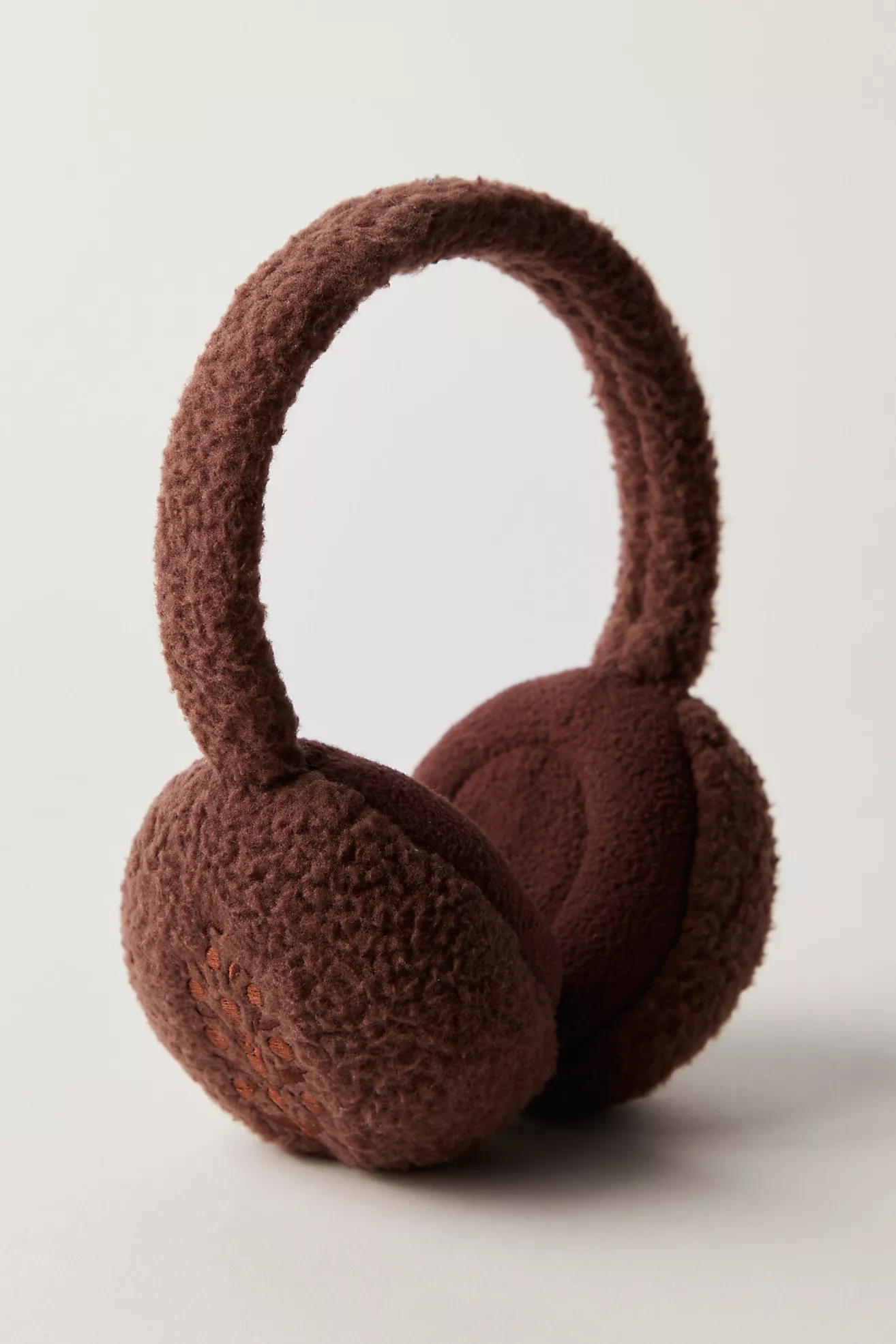 Double Diamond Fleece Ear Warmers
