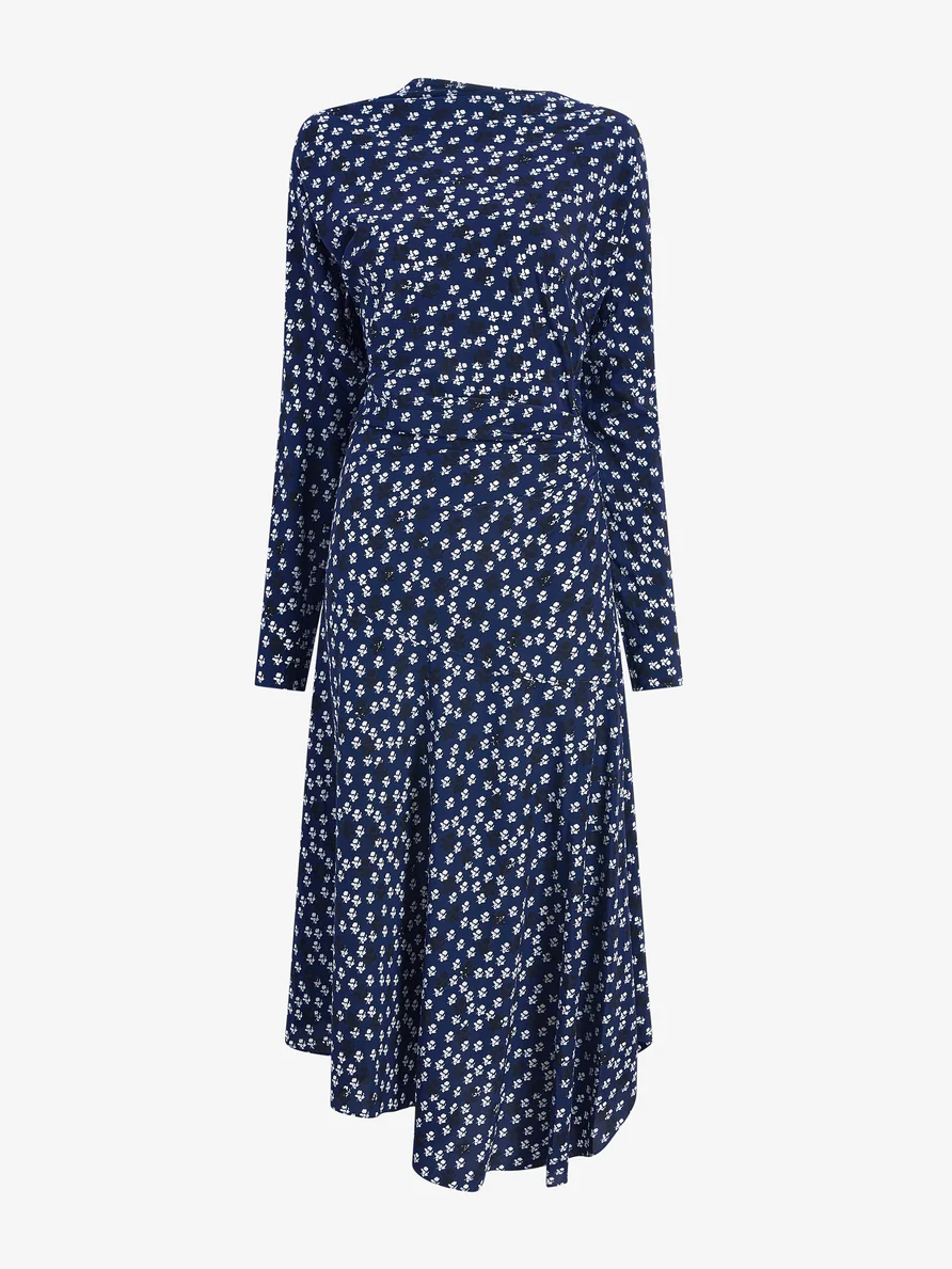 Proenza Schouler blue floral dress