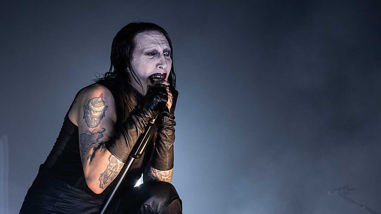 Marilyn Manson onstage