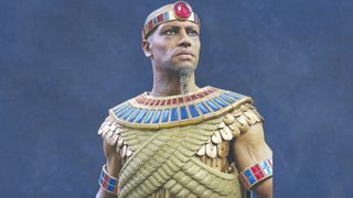 Using Blender to create levelled-up version of a character from Total War: Pharaoh