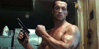 Sylvester Stallone as Terminator in DeepFake screenshot YouTube