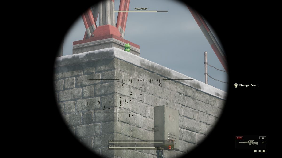 Metal Gear Solid Delta: Snake Eater Kerotan locations - Ledge
