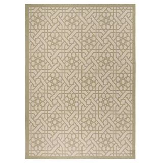 Martha Stewart Outdoor Triumph Lily Pad 4' x 5'7" Rug