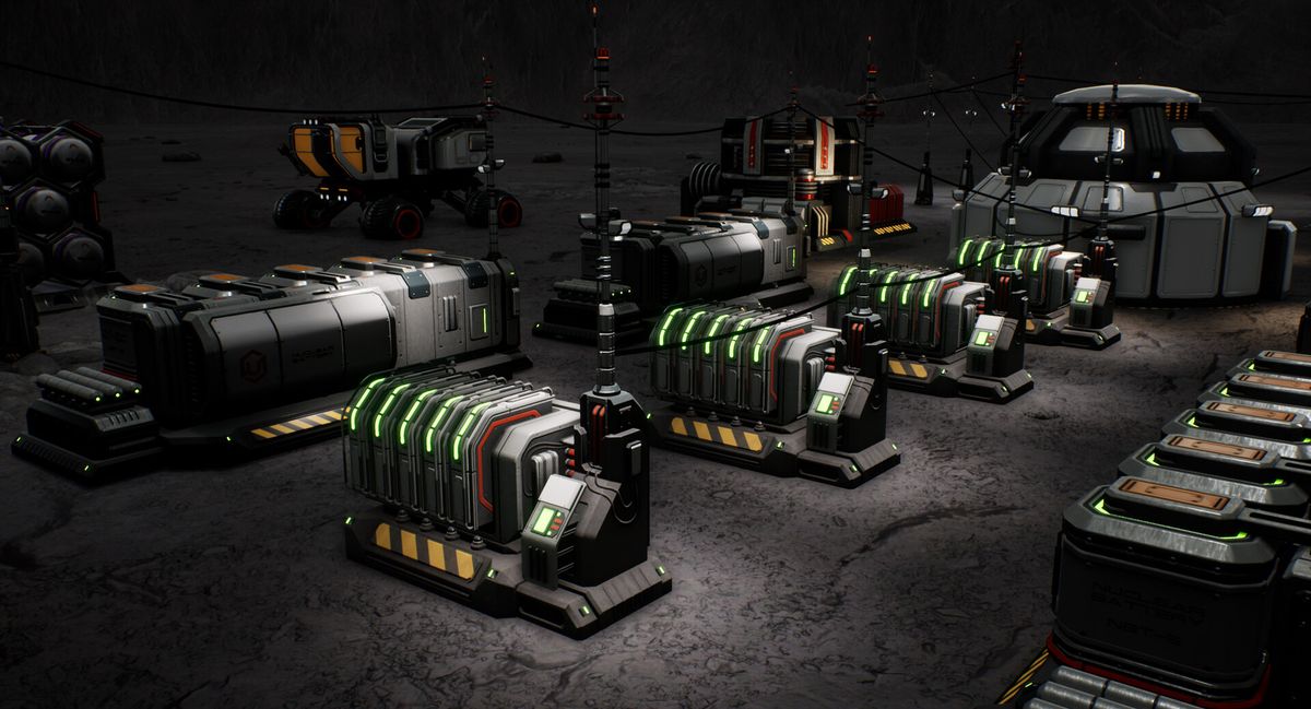 Image from lunar colony game The Crust