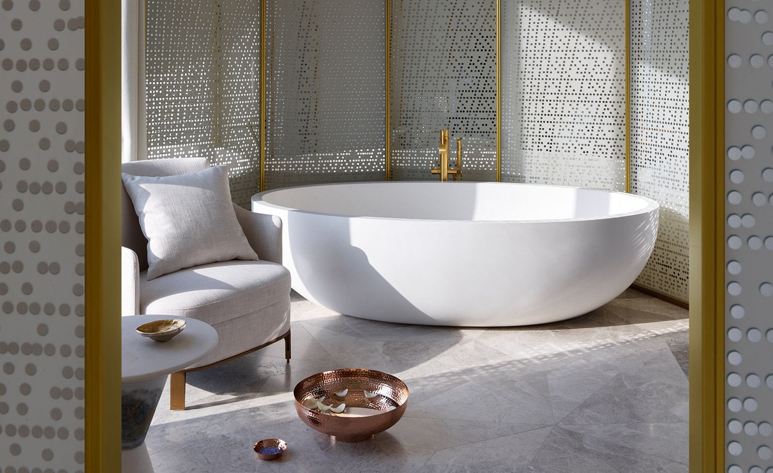 10 design-led luxury hotel bathrooms | Wallpaper