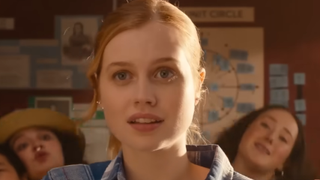 Angourie Rice in the Mean Girls musical.