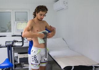 Peter Sagan went through several physical tests