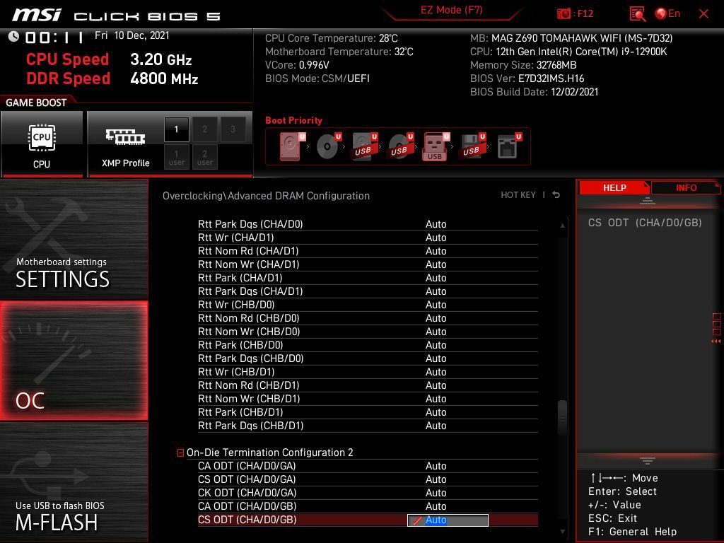 MSI MAG Z690 Tomahawk WIFI