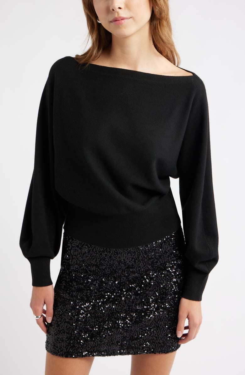 Boat Neck Sweater