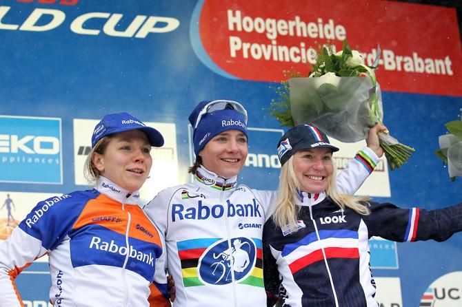 Sanne van Paassen, Marianne Vos and Christel Ferrier Bruneau