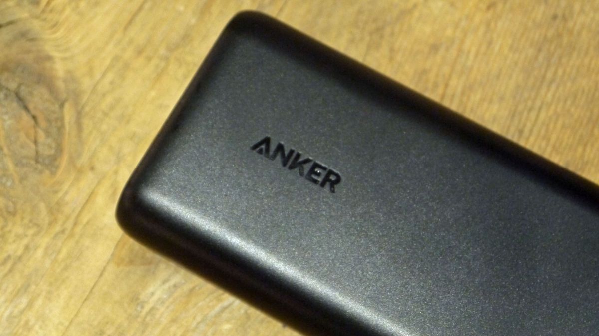 An Anker PowerCore 20100