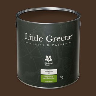 Little Greene paint in Middle Brown