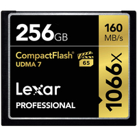 Lexar Professional 256GB CompactFlash Card |